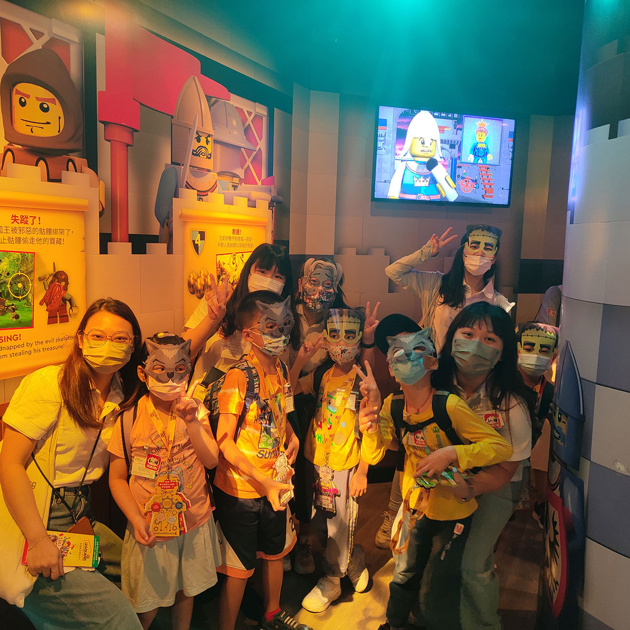 与耀能共同举办“童”游香港乐高探索中心活动