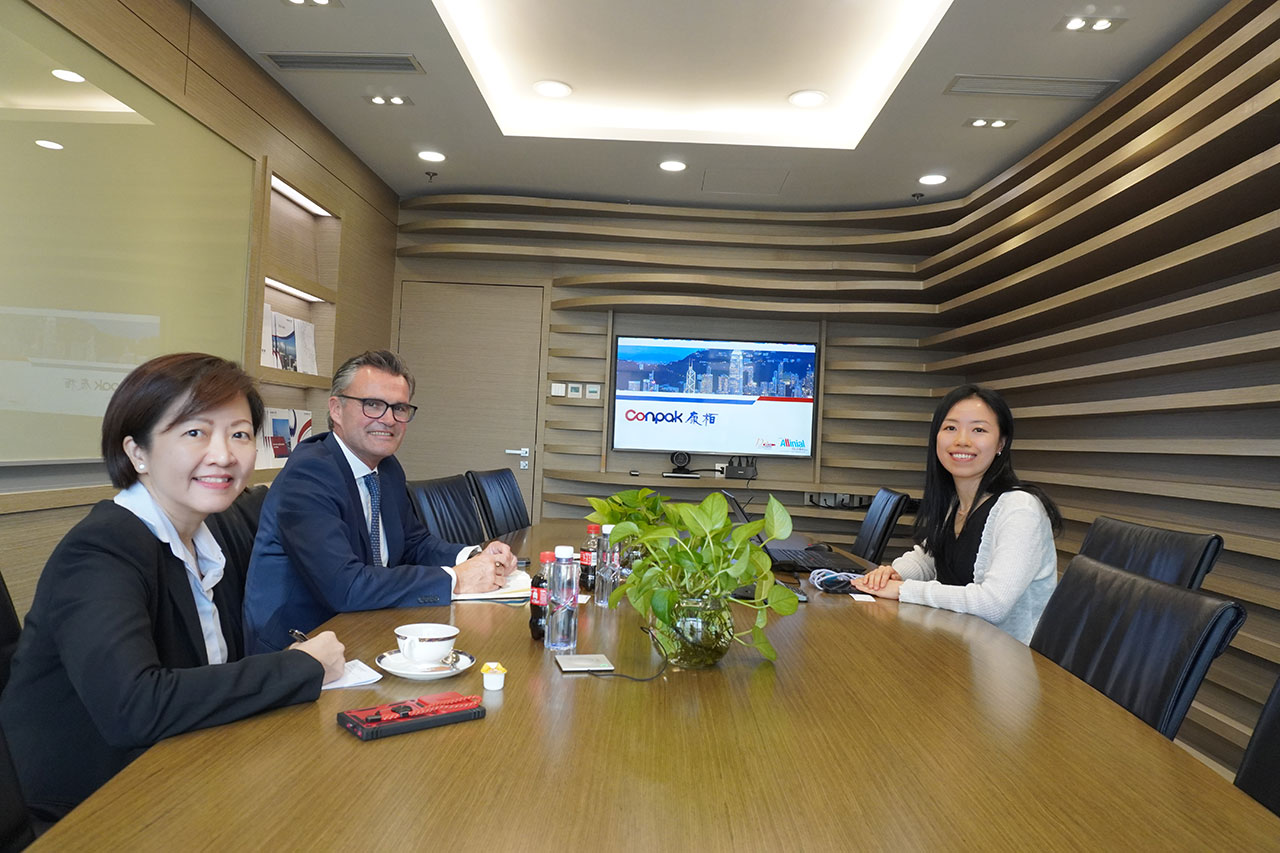 康栢欢迎Allianial Global领导层莅临北京办公室