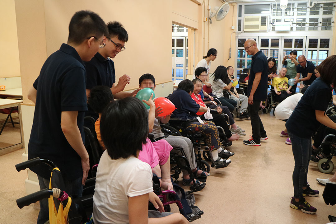 探访香港耀能协会残障人士